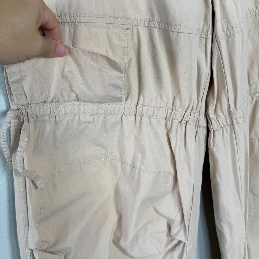 Le Jean De Marithe + Francois Girbaud Cargo Pants Beige Sz S Vintage 90s Grunge